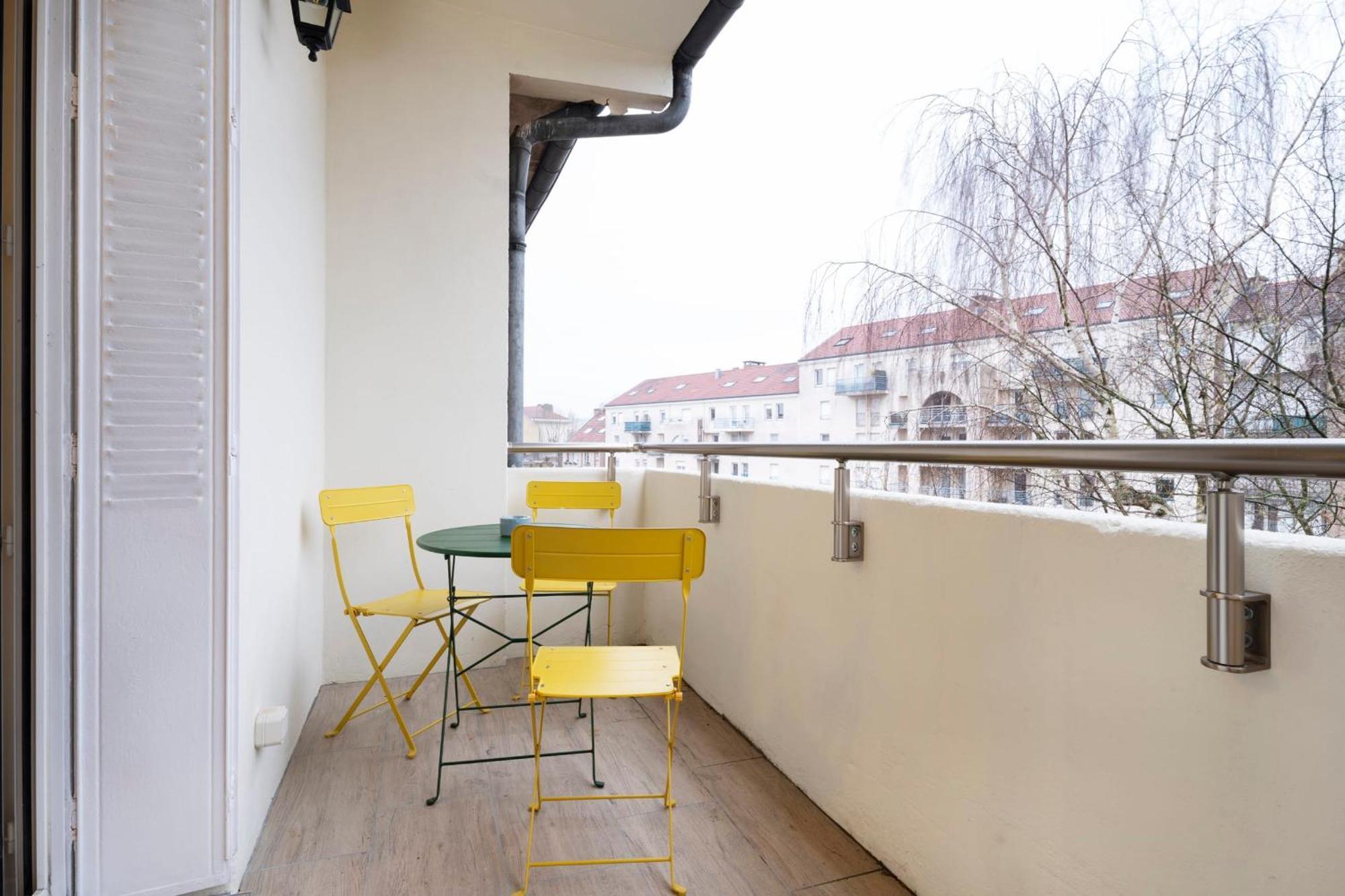 Le Vintage Apartment Мец Екстериор снимка
